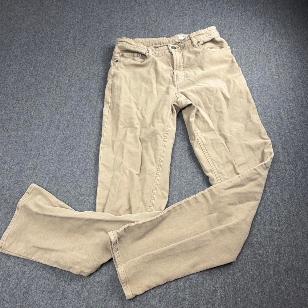 32 Degrees Cool Men's Khaki Stretch Sweatpant Jeans 32x30 32 Degrees